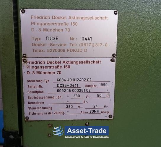 DMG DECKEL DC35 - Peripherals, chip conveyor and accessories (View 15)