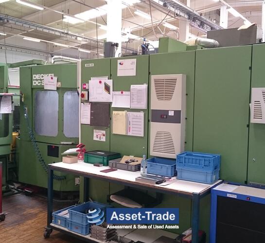 Used DMG DECKEL DC35 - Front view and machine overview
