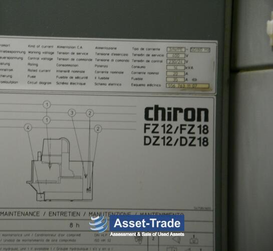 Chiron FZ 12 W Magnum de segunda mano Fanuc Comprar CNC | Asset-Trade