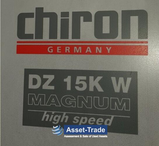 Used CHIRON DZ-15 KW Magnum - Front view and machine overview
