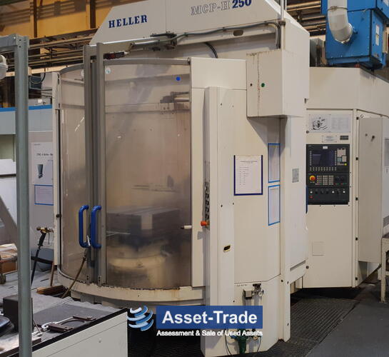 Used HELLER MCP-H250 - Front view and machine overview