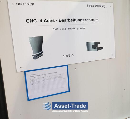 HELLER MCP-H250 - CNC control unit (SINUMERIK 840D) and control console