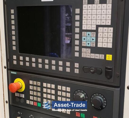 HELLER MCP-H250 - Working envelope, spindle (6000 RPM) and machine table
