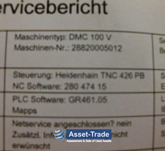 DMG DECKEL DMC 100V - Peripherie, Zubehör und Späneförderer (Ansicht 8)