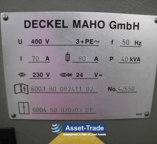 DMG DECKEL DMC 100V - Peripherie, Zubehör und Späneförderer (Ansicht 9)