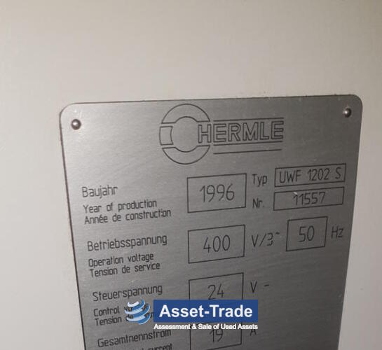 Second hand HERMLE UWF 1202 S for sale cheap | Asset-Trade