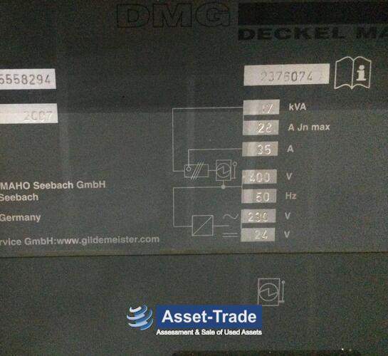 DMG DECKEL MAHO Acheter d'occasion pas cher DMU 50 | Asset-Trade