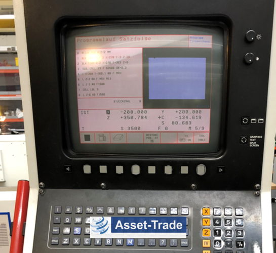HERMLE UWF 1202 H - 5-axis working area, milling spindle (5000 RPM) and rotary tilt table