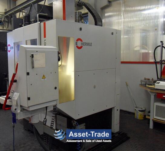 HERMLE C 600 V - 5-axis working area, milling spindle (12000 RPM) and rotary tilt table