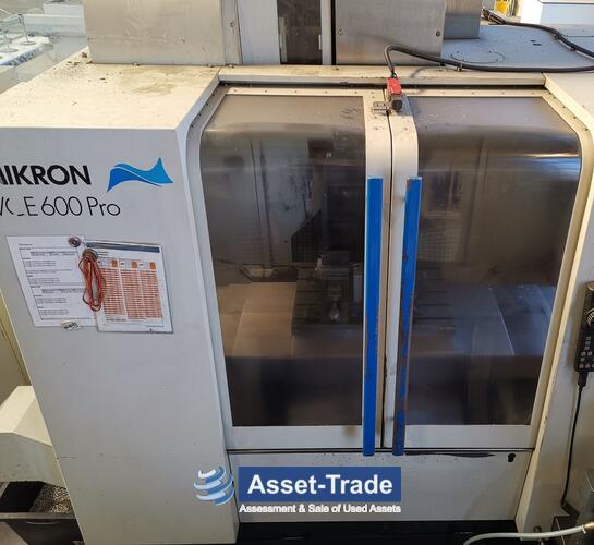 Second hand MIKRON VCE600 Pro for sale cheap | Asset-Trade