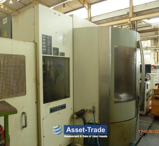 DMG DECKEL DMC-80 U - Linear guideways, axis drives and travel envelope (X: 800 mm / Y: 700 mm / Z: 600 mm)