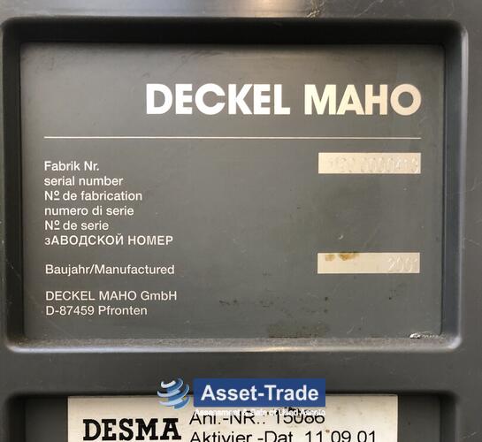 Preiswerte DMG DECKEL MAHO DMC 80U aus Zweiter Hand kaufen | Asset-Trade