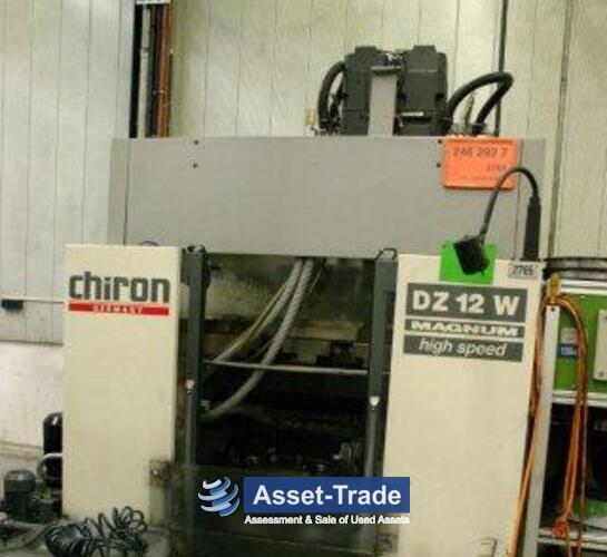 Gebrauchte CHIRON DZ 12 W magnum high-speed - Frontansicht und Maschinenübersicht