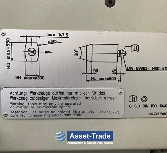 Second Hand HELLER MC 600 4-axis milling centre for sale cheap | Asset-Tra