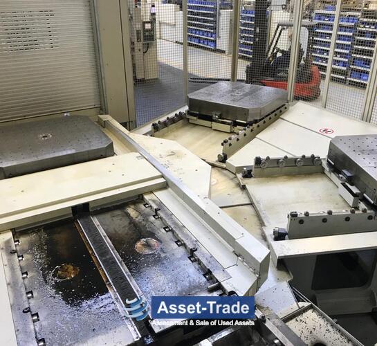 Second Hand HELLER MC 600 4-axis milling centre for sale cheap | Asset-Tra