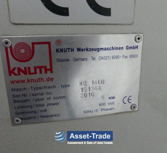 Second Hand KNUTH KB1400 Tool Room Milling Machine for Sale | Asset-Trade