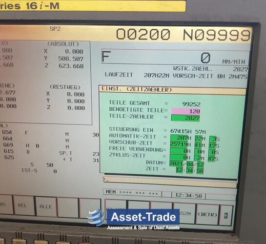 Second Hand OKK VM 7 VMC with 4th Axis for sale cheap | Asset-Trade