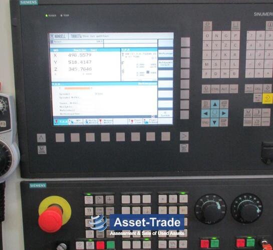 Niedrogi SPINNER MVC 1100 BAZ pionowy zakup z Siemens 810D | Asset-Trade