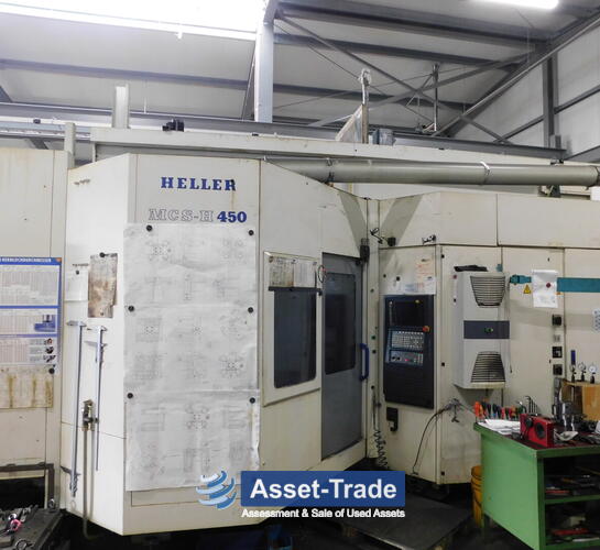 CHEAP HELLER MCS-H 450 horizontal machining center for Sale | Asset-Trade