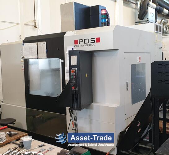 Second Hand POSmill CE 1000 4-Axis Milling Machine for sale | Asset-Trade