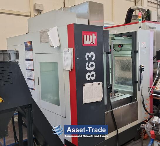 Second Hand WT VZL 863 3x Axis vertical machine for sale | Asset-Trade