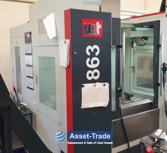 Second Hand WT VZL 863 3x Axis vertical machine for sale | Asset-Trade