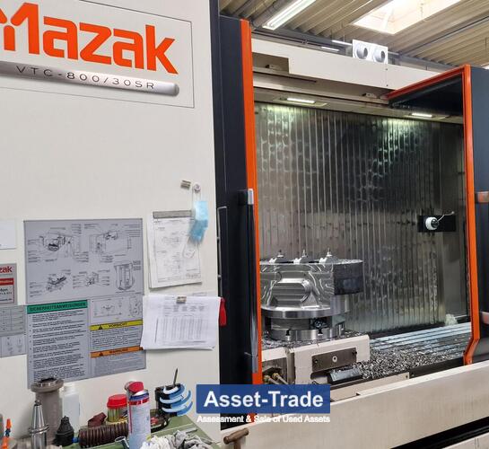 Second Hand MAZAK VTC-800/30SR 5-Axis vertical machining centre for Sale | Asset-Trade