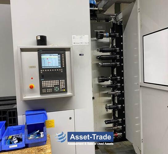 STARRAG HECKERT 630 - Arbeitsraum, Spindel (6000 U/min) und Maschinentisch