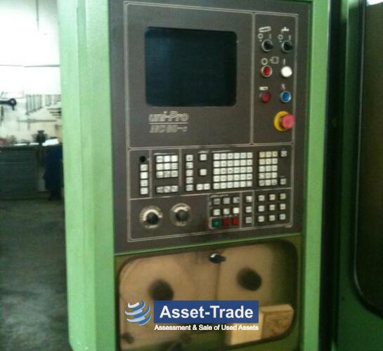 HELLER BEA 1 - Working envelope, spindle and machine table