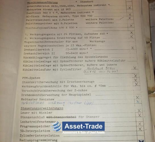 ​​​​​​​Używany HÜLLER HILLE Centrum obróbcze CNC nb-h 70 | Asset-Trade