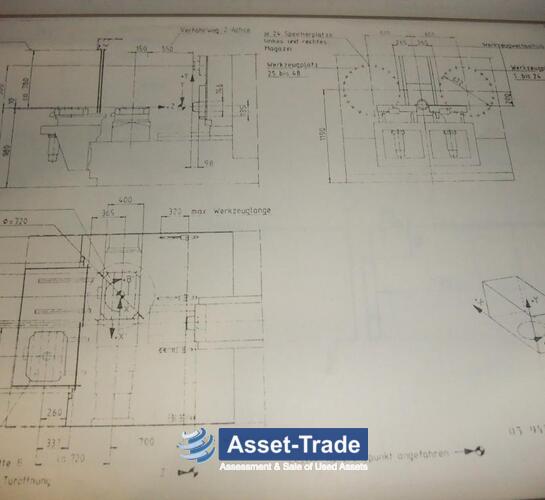 Folosit HÜLLER HILLE Centru de prelucrare CNC nb-h 70 | Asset-Trade