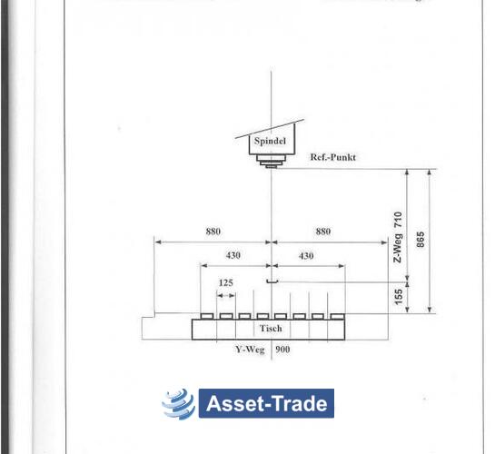 Utilizat MATRA Mașină de frezat VMC 2020 | Asset-Trade