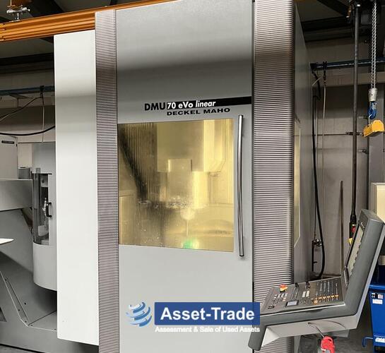 Preiswerte DMG DMU 70 EVO linear CNC 5Achs BAZ kaufen | Asset-Trade