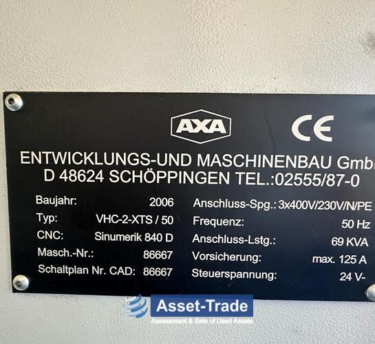 Preiswerte AXA VHC-2 XTS/50 5 Achsen Fahrständer BAZ kaufen | Asset-Trade
