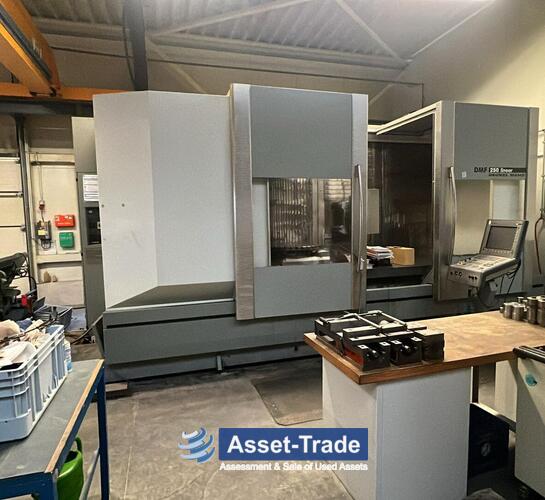 Second Hand DMG Deckel Maho Typ DMF 250 linear traveling column machine for sale