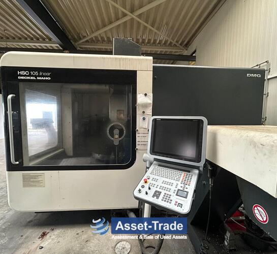Preiswerte DMG HSC 105 linear vertikal Bearbeitungzentrum kaufen 