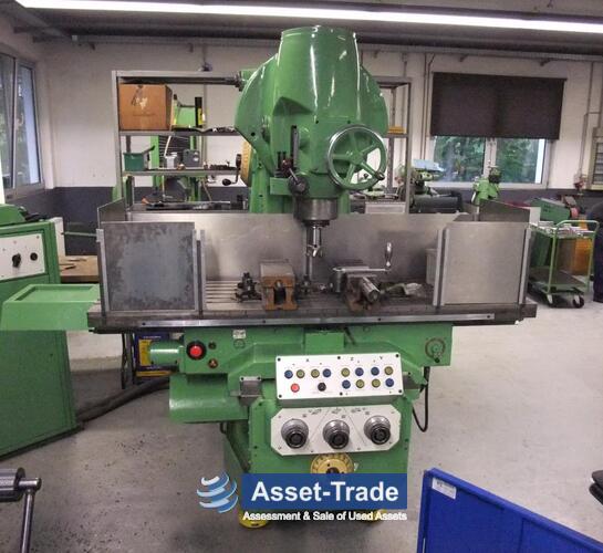 Used WMW HECKERT FFS 400 console vertical milling machine | Asset-Trade