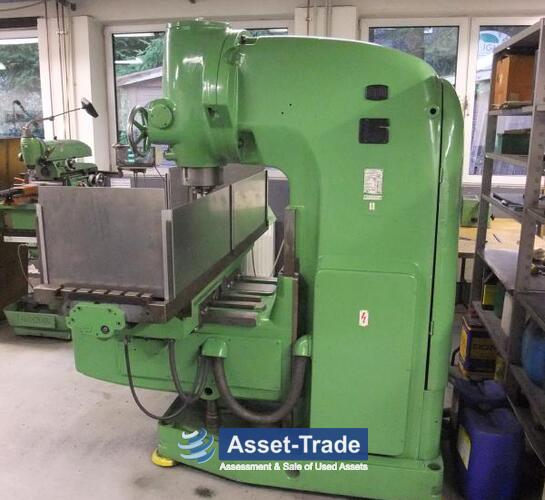 Used WMW HECKERT FFS 400 console vertical milling machine | Asset-Trade