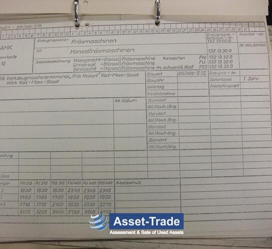 Fresatrice a consolle WMW HECKERT FFS 400 usata | Asset-Trade