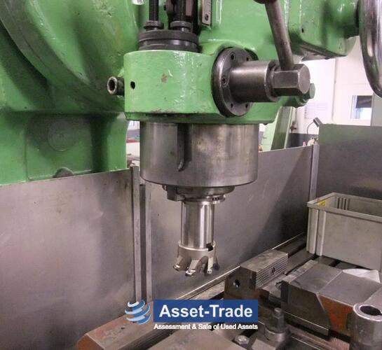 Used WMW HECKERT FFS 400 console vertical milling machine | Asset-Trade
