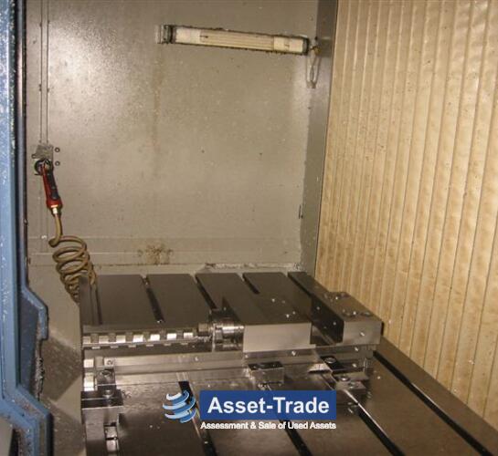 CHIRON MILL 2000 - Linear guideways, axis drives and travel envelope (X: 2000 mm / Y: 630 mm / Z: 715 mm)