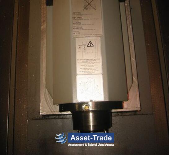CHIRON MILL 2000 - Manufacturer nameplate Built 2004, serial plate and CE certification