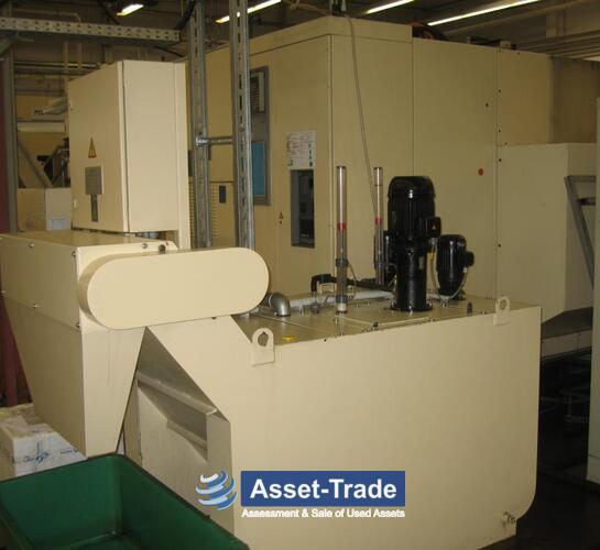 DMG DECKEL DMU 80 P - Arbeitsraum, Spindel und Maschinentisch