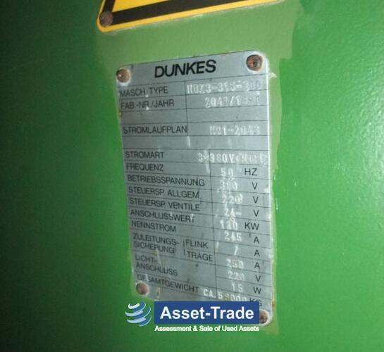 DUNKES - HDZ 315/200/200 - Deep-pull presses | Asset-Trade