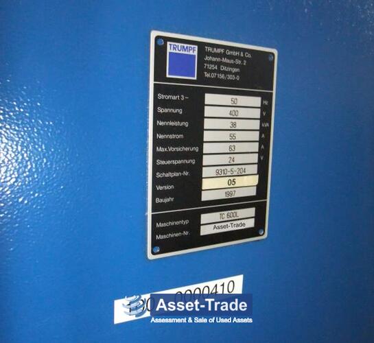 TRUMPF TRUMATIC 600 L FMC-1300 - Peripherals, chip conveyor and accessories (View 13)