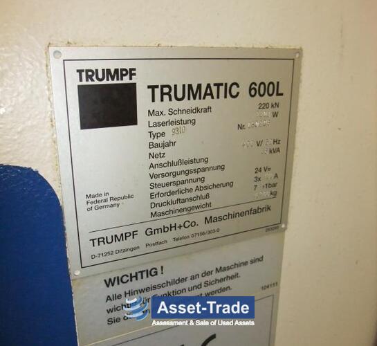 TRUMPF TRUMATIC 600 L FMC-1300 - Peripherals, chip conveyor and accessories (View 12)
