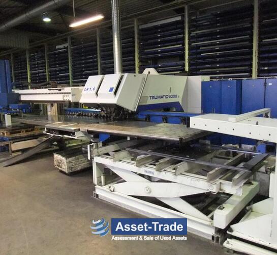 Gebrauchte TRUMPF Trumatic 6000 L +  FMC - Frontansicht und Maschinenübersicht