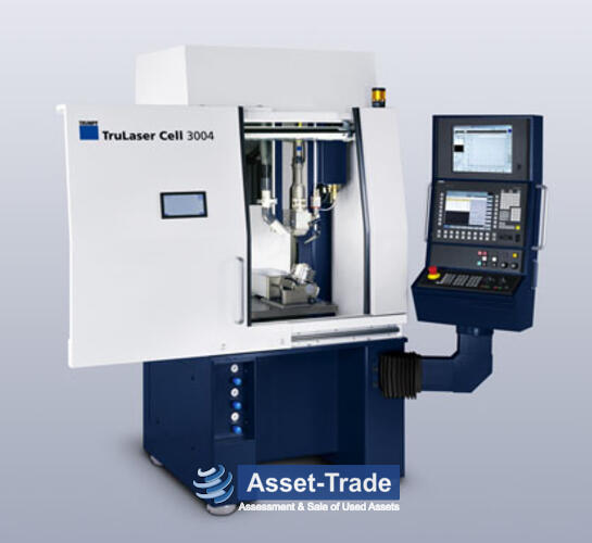 Used TRUMPF TruLaser Cell 3004 - Front view and machine overview