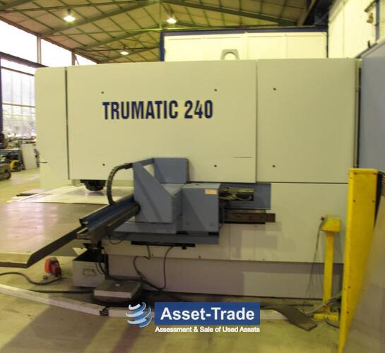 Used TRUMPF Trumatic C 240 - Front view and machine overview