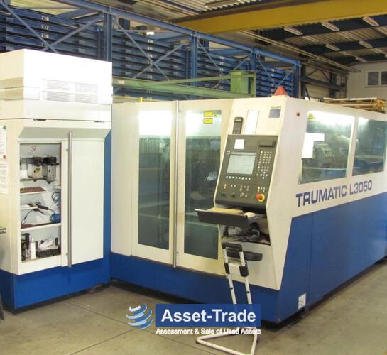 Used TRUMPF Trumatic L 3050 - Front view and machine overview